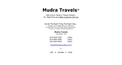 Desktop Screenshot of mudratravels.com