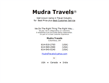 Tablet Screenshot of mudratravels.com